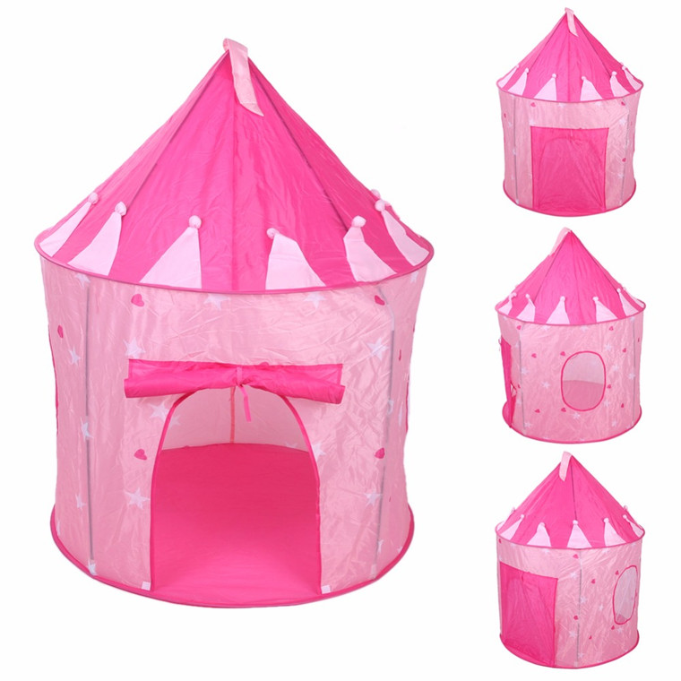 Pre-order Pop Up Play Tent Kids Girl Princess Castle Outdoor House Tent