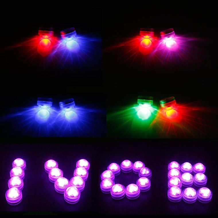 2304NEW-10pcs RGB Diamond Diving light6584