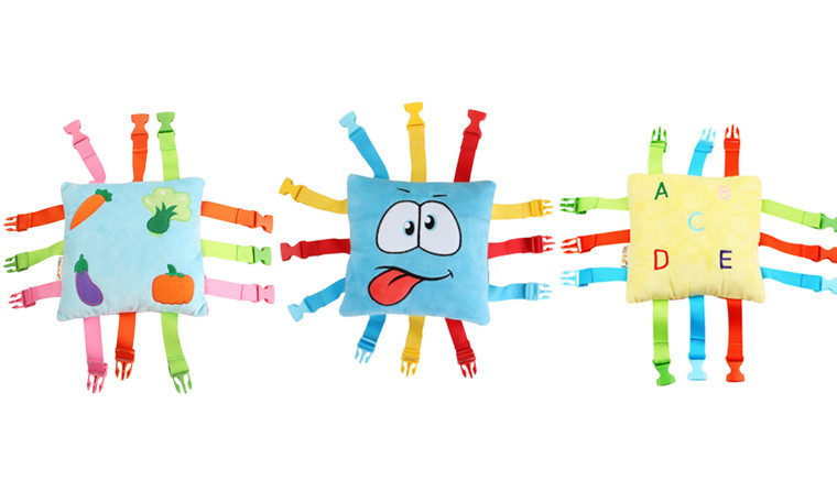 2304 NEW Color matching teaching aids for early education plush toys with button inserts 6869