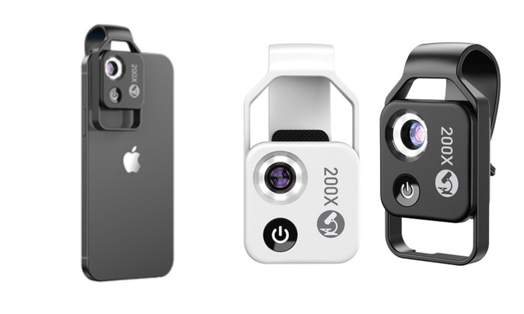 2304 NEW 200x high-definition LED portable microscope 6889