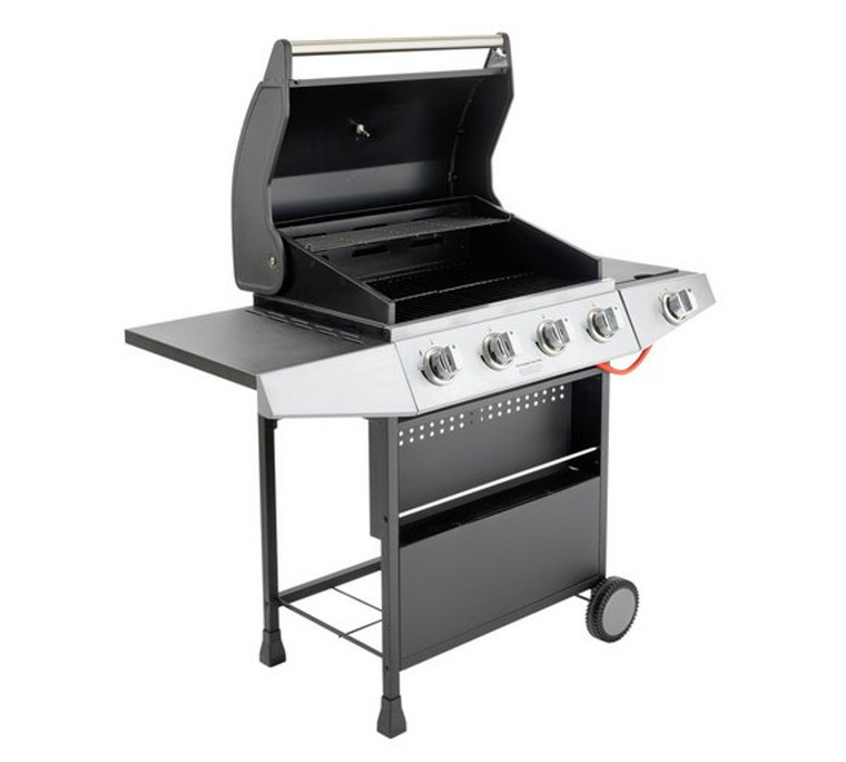 Classic 4 Burner and Side Gas Barbecue