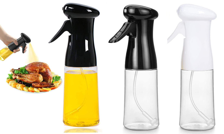 2305 NEW Kitchen oil spray bottle fitness spray air pressure barbecue oil spray pot cooking oil spray glass atomization oil control pot  7110 