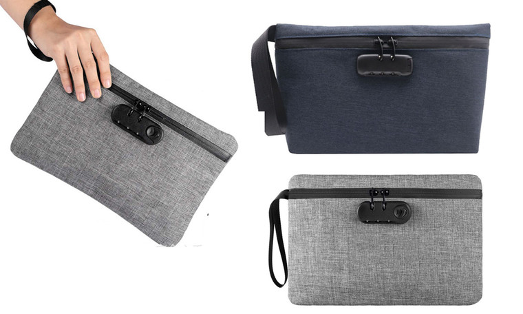 2307 NEW Activated carbon Combination lock odor proof package 7382