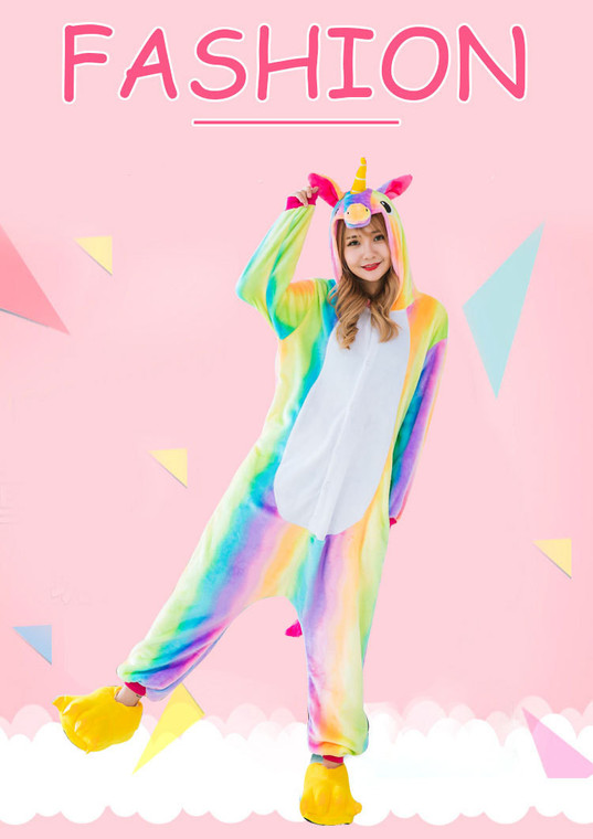 Super Soft Unisex Cartoon Onesie Kigurumi Jumpsuit Kids/Adults 3503