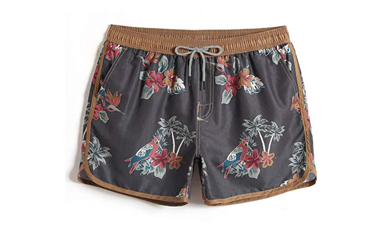 2307 NEW Summer Surfing Shorts Casual Loose Thin Printed Beachwear 7808LA