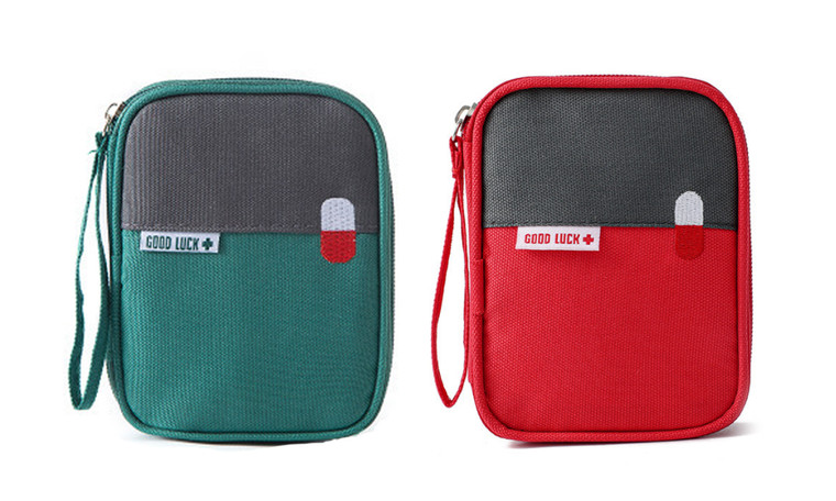 2308 NEW 2PC Small Emergency Rescue Bag Outdoor Travel Medicine Storage Bag 7826LA