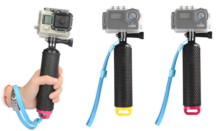 2308 NEW Removable anti-skid hand-held diving Selfie stick 7836