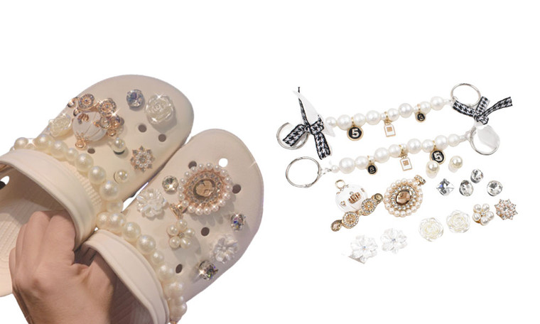 2308 NEW Removable pumpkin carriage shoe buckle hole shoe accessories 7875LA