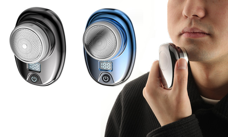 2308 NEW Portable mini digital display electric shaver 7897