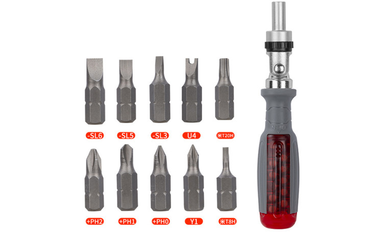 2308 NEW Multi angle 1oin1 ratchet screwdriver 7899