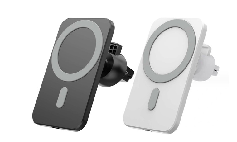 2308 NEW 15W Car Wireless Charger Magsafe Magnetic Suction Air Outlet Mobile Phone Holder 7908LA