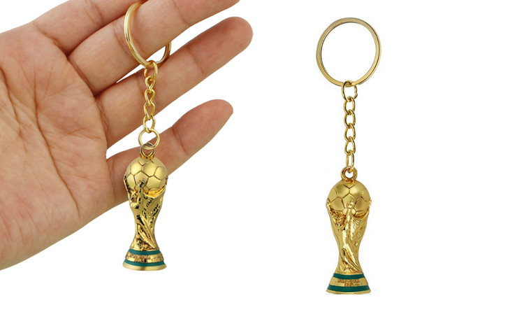 2308 NEW  Zinc Alloy World Cup Keychain, Powerful Cup Model Keychain 7921LA