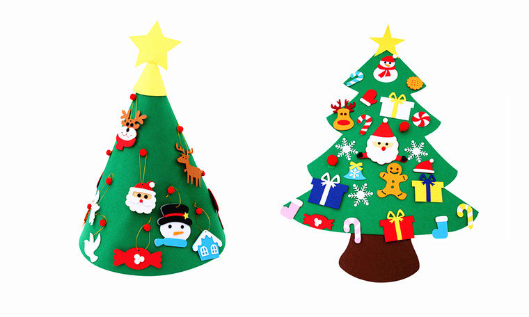 Deluxe Christmas Felt Tree DIY Craft
