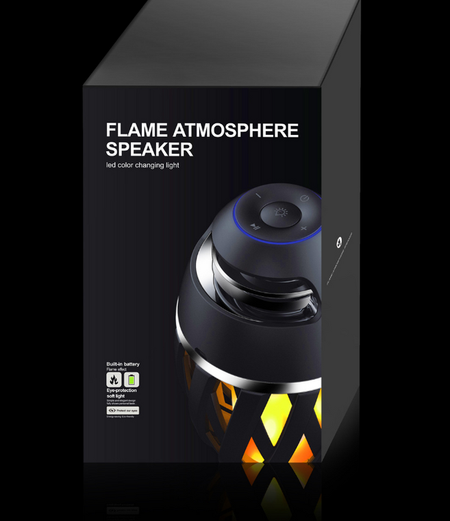 Flame Atmosphere Bluetooth Speaker