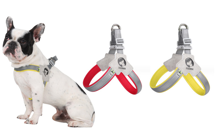 2309 NEW Saddle style pet breathable reflective chest strap  8167 la