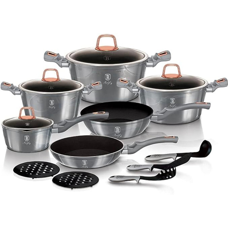 2309 NEW Berlinger Haus 15 Pieces Cookware Set 7703