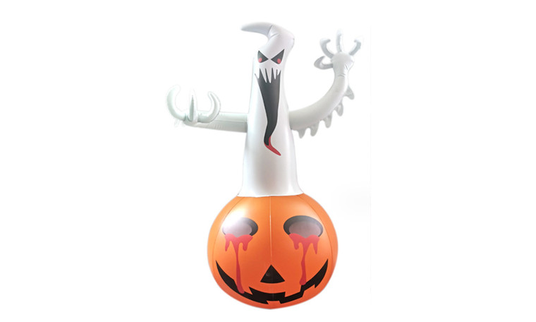 2309 NEW Halloween inflatable mold horror pumpkin head ghost white ghost decoration 8214 
