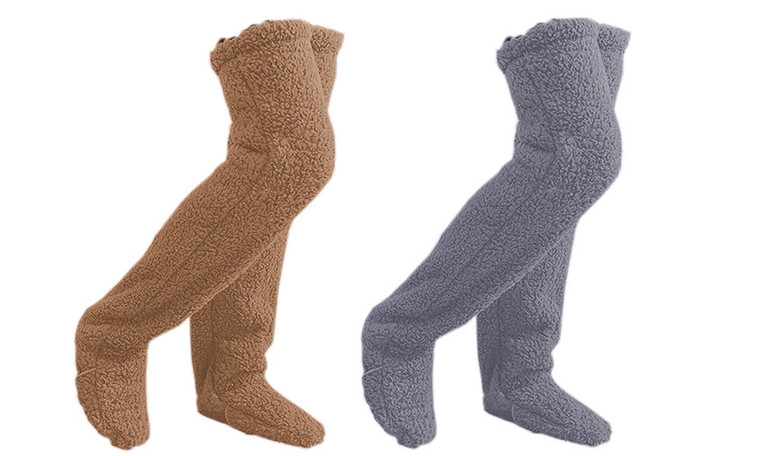 2311 NEW Girls' floor socks, stockings, knee pads, warm high socks  8283