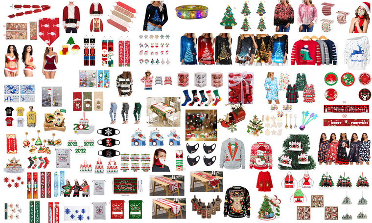 2311  NEW    Christmas clothing jewelry decorative lights blind box   7677 GB