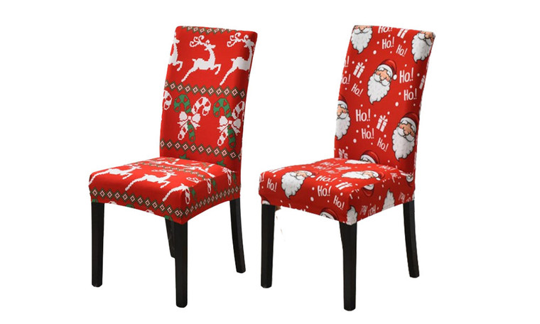 2312 NEW Christmas chair cover, family dining chair cover, hotel and office dining chair cover available all year round 8342