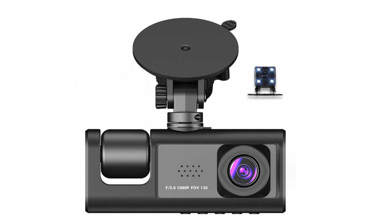 2401  NEW   HD 1080P THREE-LENS DASH  Driving Recorder Driving Recorder CAM A1  7685