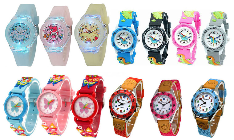NEW-2402 Children's Timepiece Delights for Every Wrist 6944 -LA