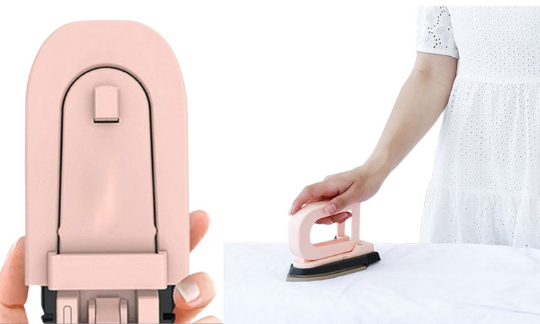 NEW Mini Iron  Portable Iron Pouch for Global Travel  7694 