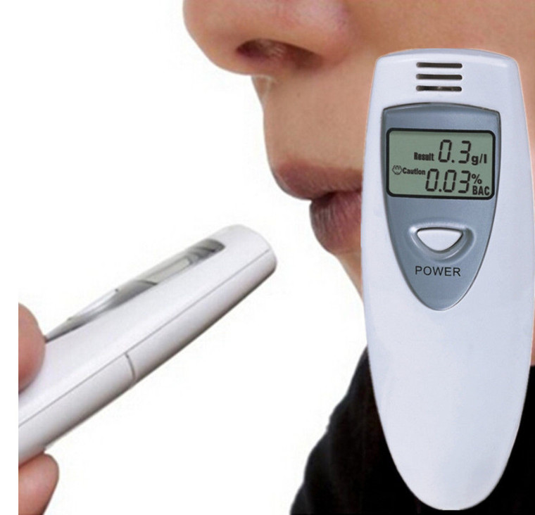 Mini Digital LCD  Alcohol  Analyser Breathalyzer  9713