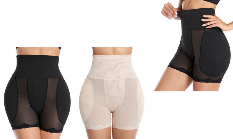 2406 NEW Hip lifting and beautiful crotch tightening high waist shaping pants 8617LA