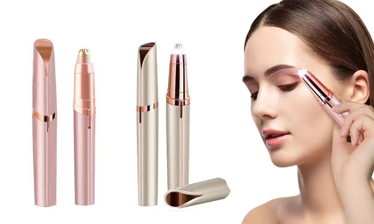 2406 NEW 2PC electric eyebrow trimmer, eyebrow scraper, eyebrow trimmer, eyebrow trimming tool 8805LA