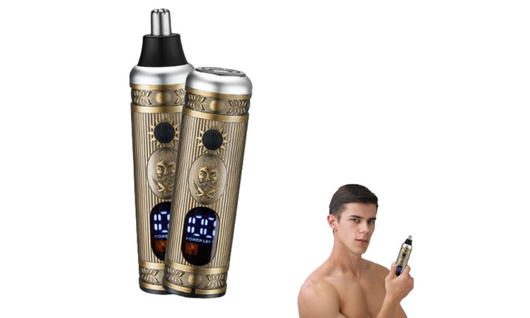 2406 NEW Mini Men's Electric Shaving Multi functional Scraper Nose Hair Device 8631