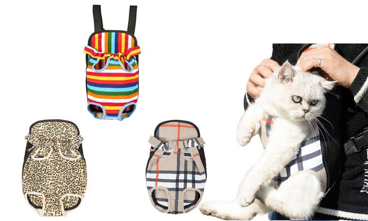 2406 NEW Pets go out with breathable and portable backpacks on the chest LA8646
