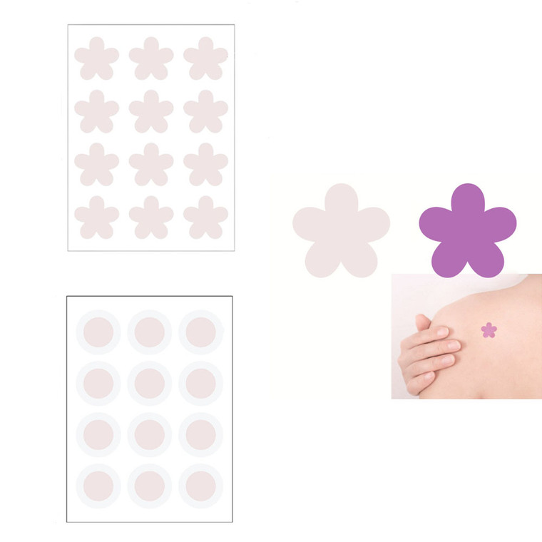 2407 NEW 10PC outdoor UV color changing reminder sticker LA8688