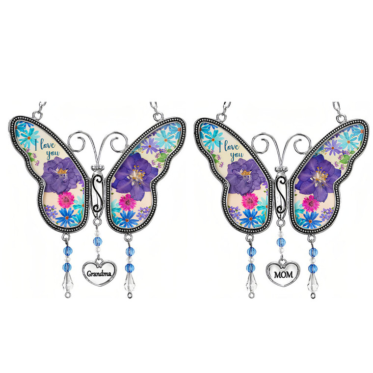 2408 New Butterfly Wind Chime Garden Pendant, Mother's Day Birthday Gift 8922