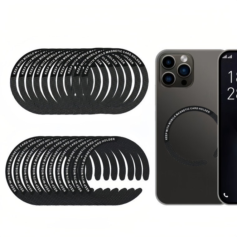 NEW  2408 10pcs Mobile phone wireless charging magnetic ring magnetic sheet 8546