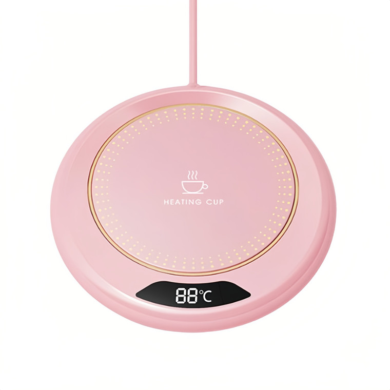 NEW  2410   Coffee Warmer for Desk Auto Shut Off Coasters  8569