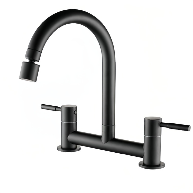 NEW  2504  Stainless steel rotary hot and cold water faucet  9315