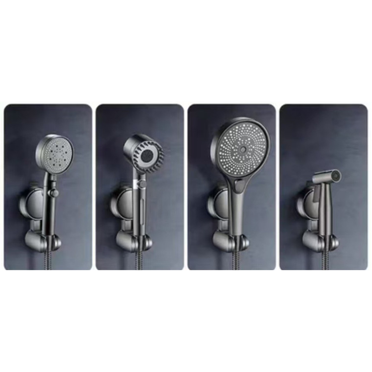 NEW  2505 Shower nozzle with movable suction cup base 9323