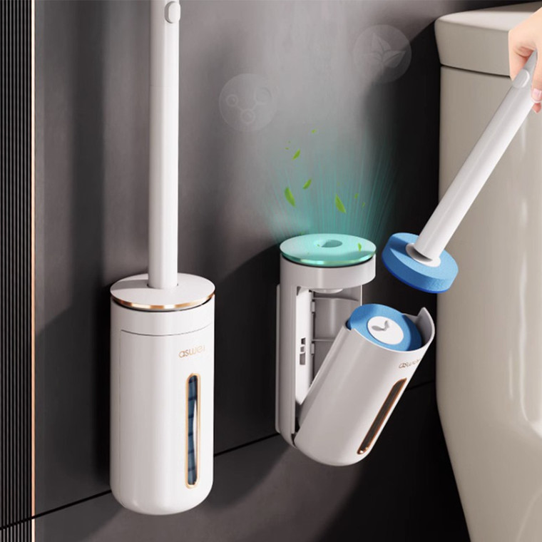 NEW  2505 Disposable toilet brush without dead corners 9324