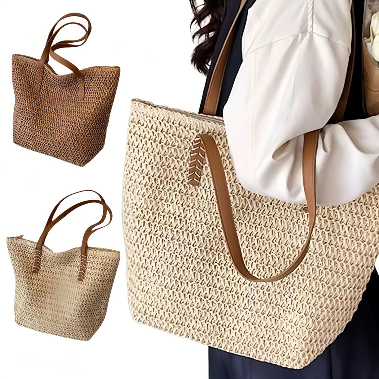 NEW  2506   Women Summer Beach Bags Woven Bag   9648