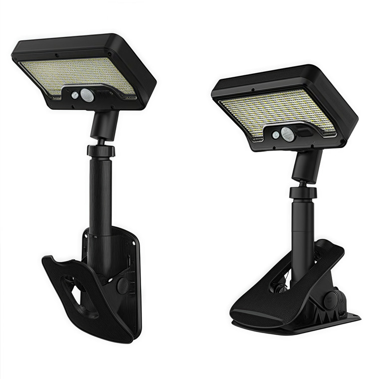 NEW  2507 Solar powered stand clip lawn light 9514