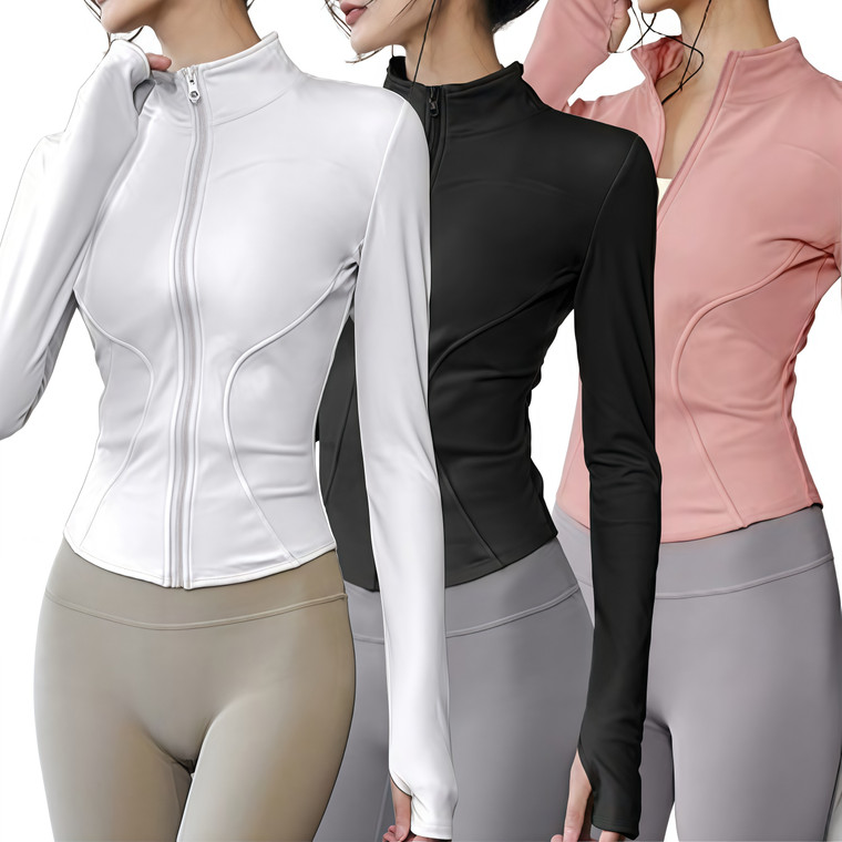 2507 NEW Sunscreen yoga fitness quick drying jacket 9525