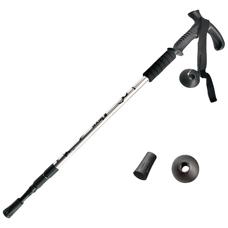 NEW 2507 Ultra light telescopic hiking stick 9353