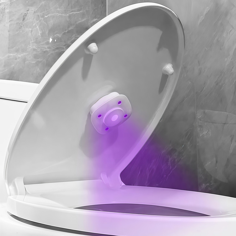 NEW 2508 Intelligent sensing ultraviolet toilet disinfection lamp with aromatherapy tablets 9371