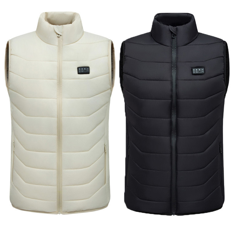 NEW 2509 Winter Smart 28-zone electric heating constant-temperature charging warm vest 9396