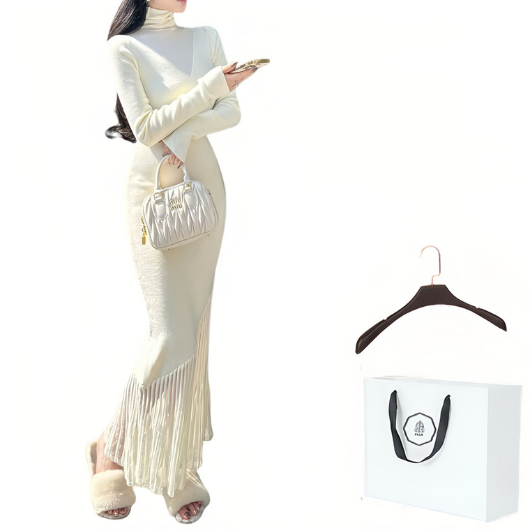 NEW  2510 ELLA Women's Knit Mermaid Dress  The Perfect Gift  Panelled Bodycon Style 9918