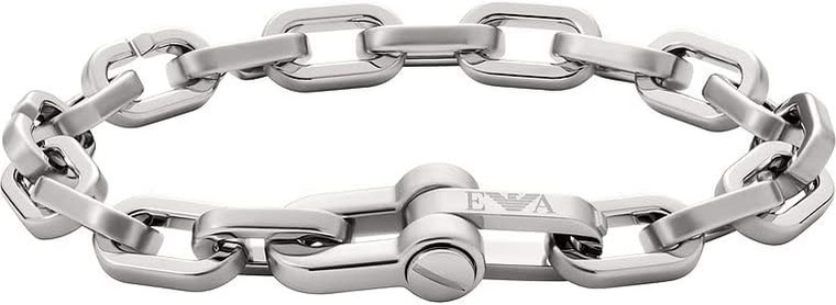 Emporio Armani Men's Stainless steel or Leather with link closure bracelet