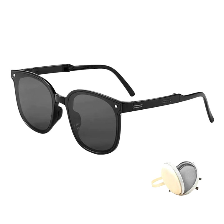 Sunglasses and a storage case