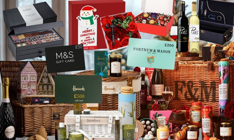 Luxury Christmas Mystery Hamper Deal – Surprise Selection of Premium Gifts, Wines & Festive Treats