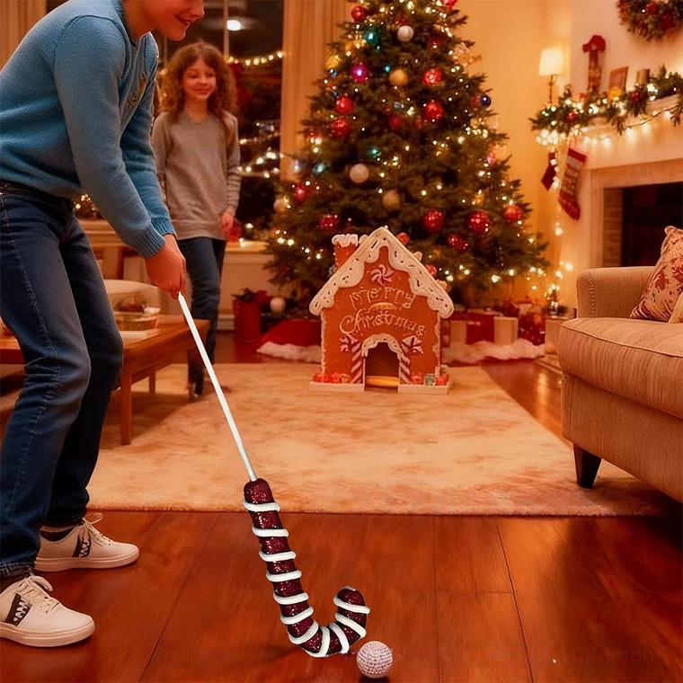 NEW 2511 Christmas Gingerbread Golf Game set 9878